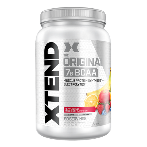 XTEND BCAA 90 Servings 1.32kg - Knockout Fruit Punch - Amino Acids and BCAAs at MySupplementShop by XTEND