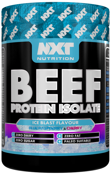 NXT Nutrition Beef Protein Isolate 540g - Protein Powder at MySupplementShop by Nxt Nutrition