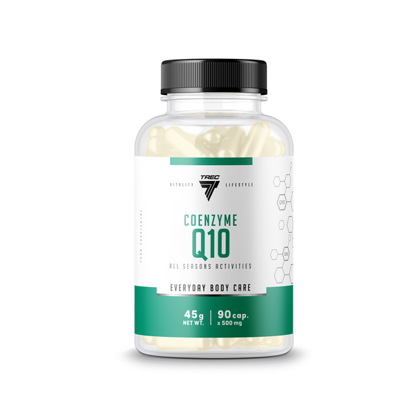 Trec Nutrition Coenzyme Q10 90 Capsules - Health and Wellbeing at MySupplementShop by Trec Nutrition