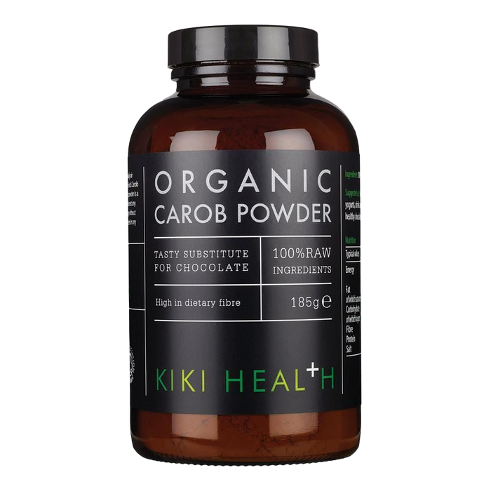 Kiki Health Organic RAW Carob Powder 185g