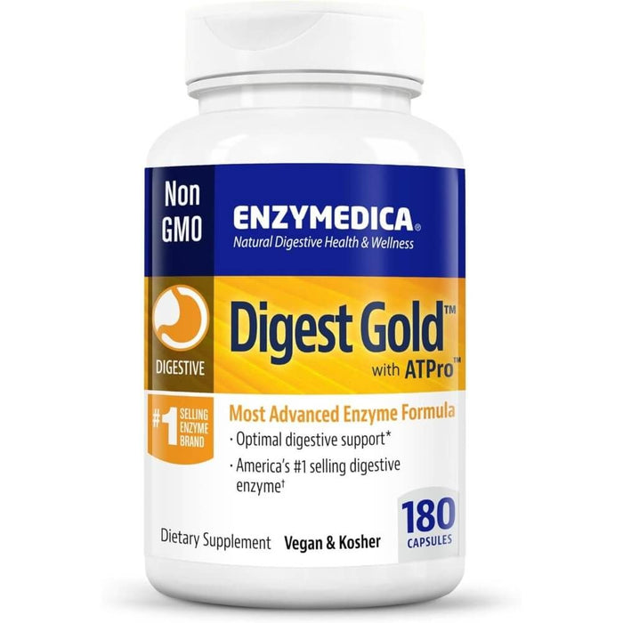 Enzymedica Digest Gold 180 Capsules - Nutritional Supplement at MySupplementShop by Enzymedica