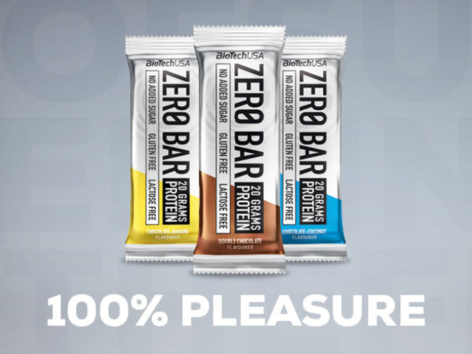 BioTechUSA Zero Bar - Choose Your Flavour 20 x 50g