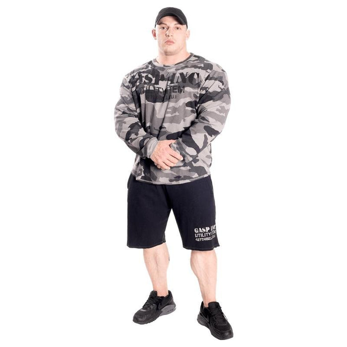 GASP Thermal Gym Sweater - Tactical Camo