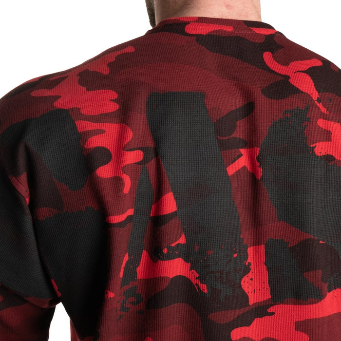 GASP Thermal Skull Tee Red Camo - Thermal Skull Tee at MySupplementShop by Gasp