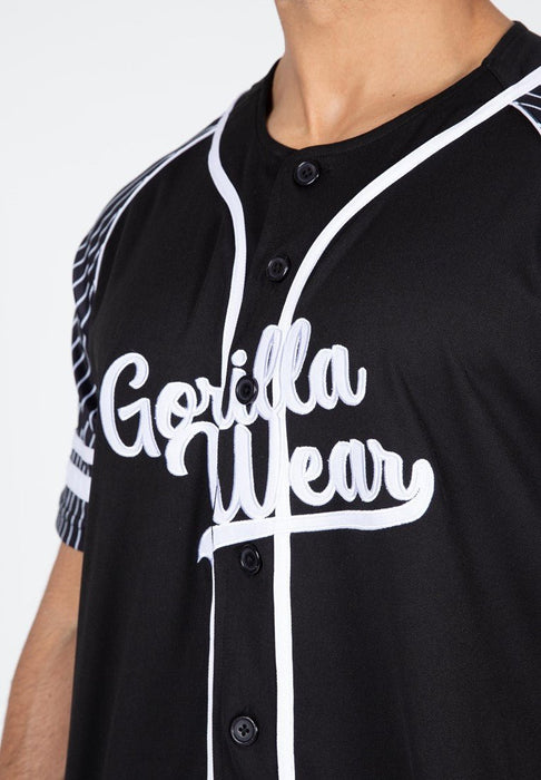 Gorilla Wear 82 Baseball Jersey Black