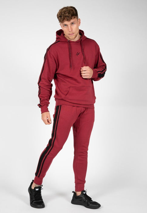 Gorilla Wear Banks Pants - Burgundy Red/Black