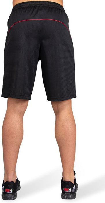 Gorilla Wear Branson Shorts Black/Red