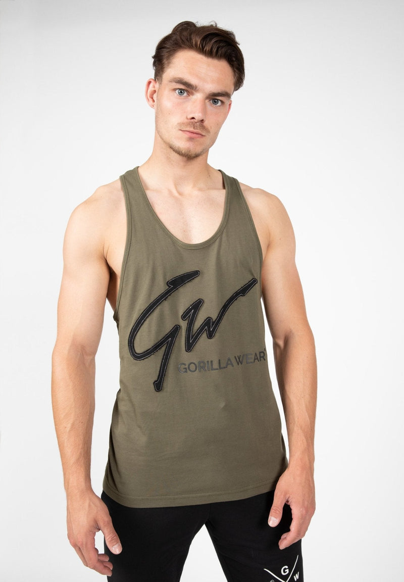 Gorilla Wear Evansville Tank Top - Army Green