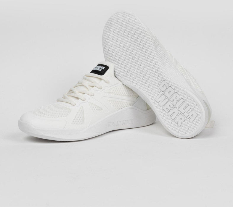 Gorilla Wear Gym Hybrids - White/White