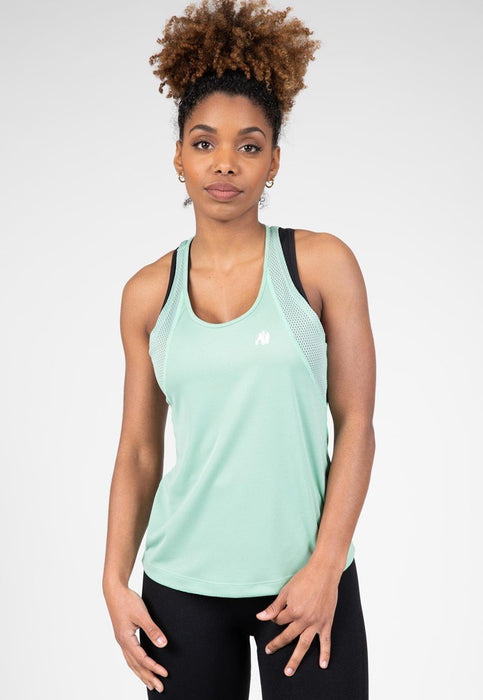 Gorilla Wear Seattle Tank Top Mint Green - Small - Tank Top at MySupplementShop by Gorilla Wear