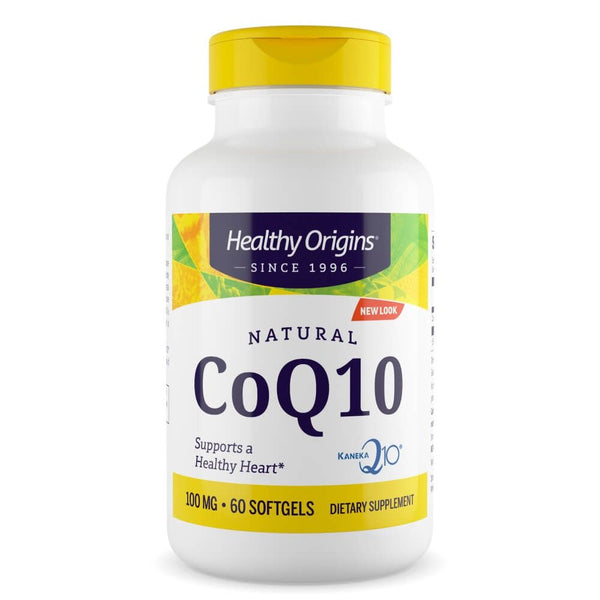 Healthy Origins CoQ10 100mg 60 Softgels | Premium Supplements at MYSUPPLEMENTSHOP