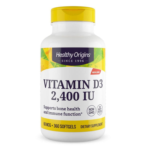 Healthy Origins Vitamin D3 2,400iu 360 Softgels | Premium Supplements at MYSUPPLEMENTSHOP