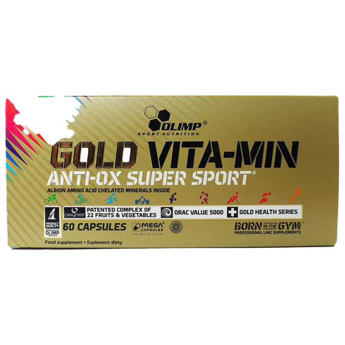 Olimp Nutrition Gold VITA-MIN anti-OX super sport - 60 caps