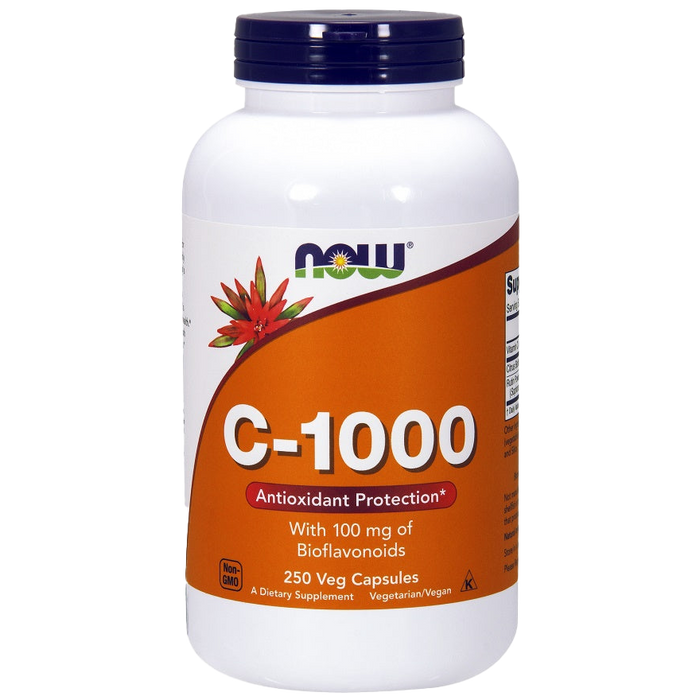 NOW Foods Vitamin C-1000 with 100mg Bioflavonoids - 250 vcaps