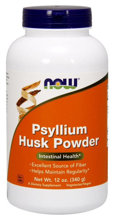 NOW Foods Psyllium Husk, Powder - 340g | High-Quality Health and Wellbeing | MySupplementShop.co.uk