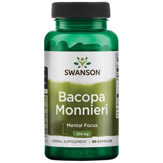 Swanson Bacopa Monnieri, 250mg - 90 caps