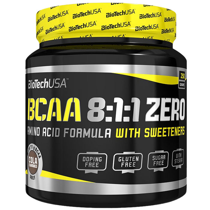 BioTechUSA BCAA 8:1:1 Zero, Cola - 250 grams