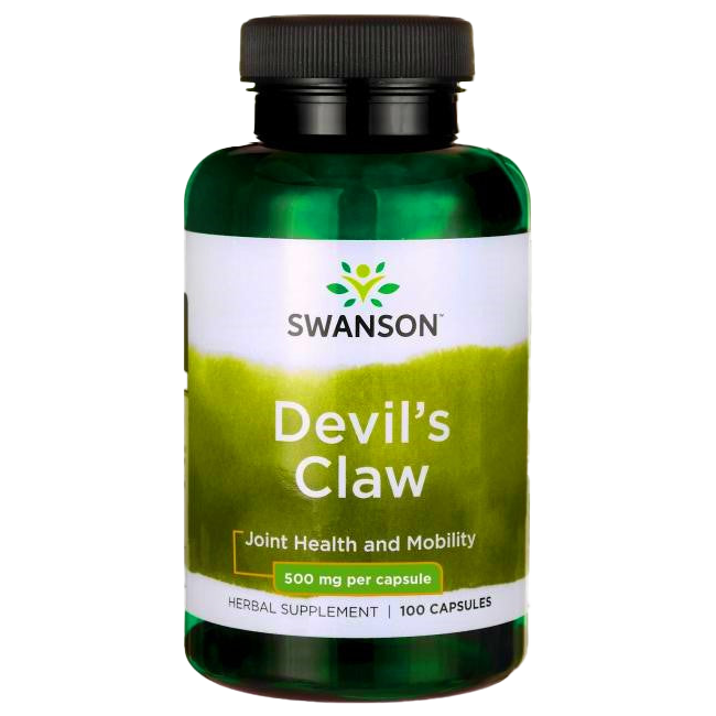 Swanson Devil's Claw, 500mg - 100 caps