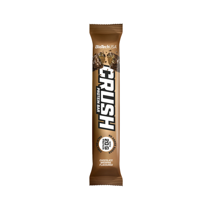 BioTechUSA Crush Bar, Chocolate Brownie - 12 x 64g