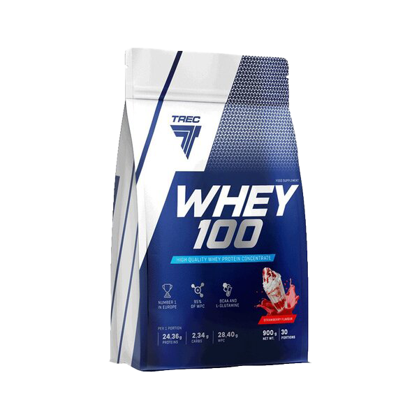 Trec Nutrition Whey 100, Chocolate Coconut - 900 grams