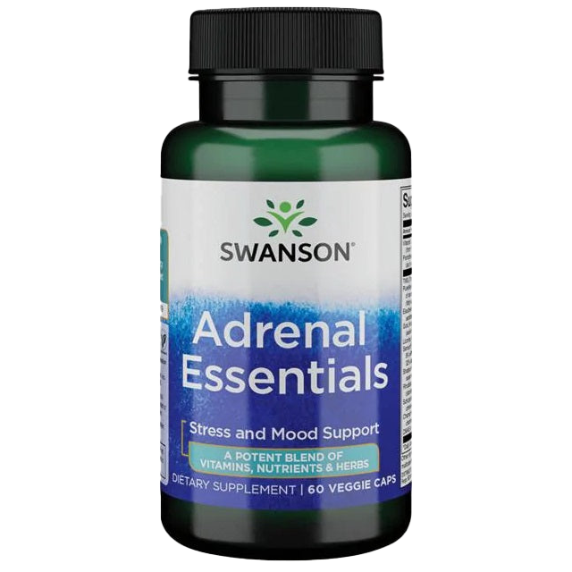 Swanson Adrenal Essentials - 60 vcaps