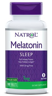 Natrol Melatonin, 1mg - 180 tabs
