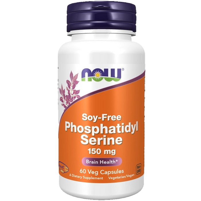 NOW Foods Phosphatidyl Serine, 150mg Soy Free - 60 vcaps