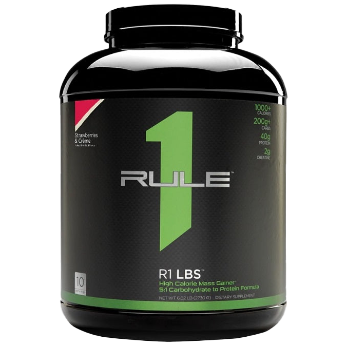 Rule One R1 LBS, Strawberries & Creme - 2730 grams