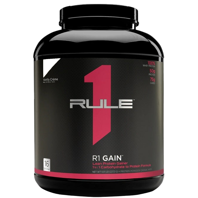 Rule One R1 Gain, Vanilla Creme - 2272 grams