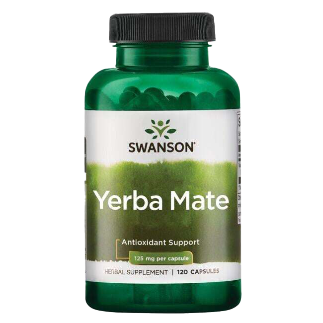 Swanson Yerba Mate, 125 mg – 120 Kapseln