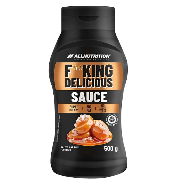 Allnutrition Fitking Delicious Sauce, Salted Caramel - 500g