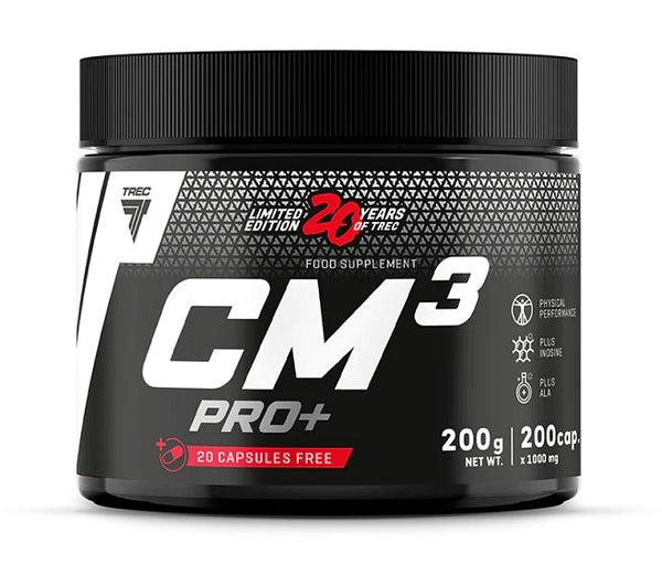 Trec Nutrition CM3 PRO+ Limited Edition 200 caps - Creatine Supplements at MySupplementShop by Trec Nutrition