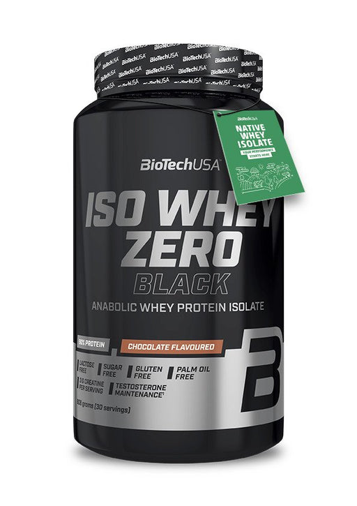 BioTechUSA Iso Whey Zero Black Chocolate 908g at the cheapest price at MYSUPPLEMENTSHOP.co.uk