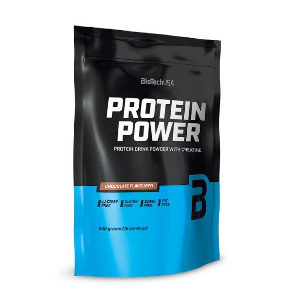 BioTechUSA Protein Power Vanilla 500g at the cheapest price at MYSUPPLEMENTSHOP.co.uk