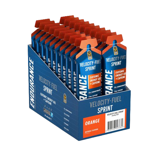 Applied Nutrition Endurance Sprint Isotonic Energy Gel + Caffeine, Orange 20 x 60g