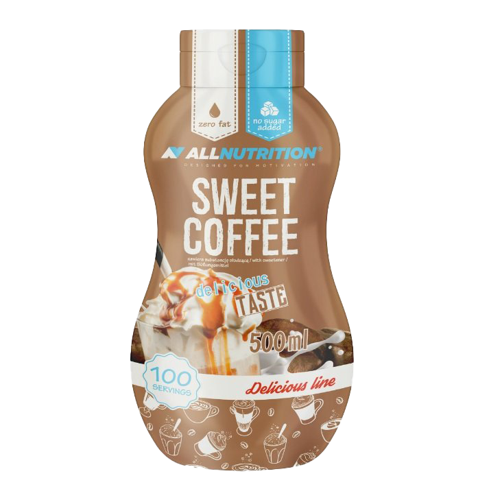 Allnutrition Sweet Sauce, Sweet Coffee - 500ml