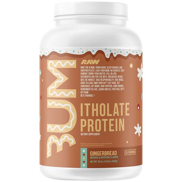 Raw Nutrition CBUM Itholate Protein, Gingerbread - 825g - Protein at MySupplementShop by Raw Nutrition