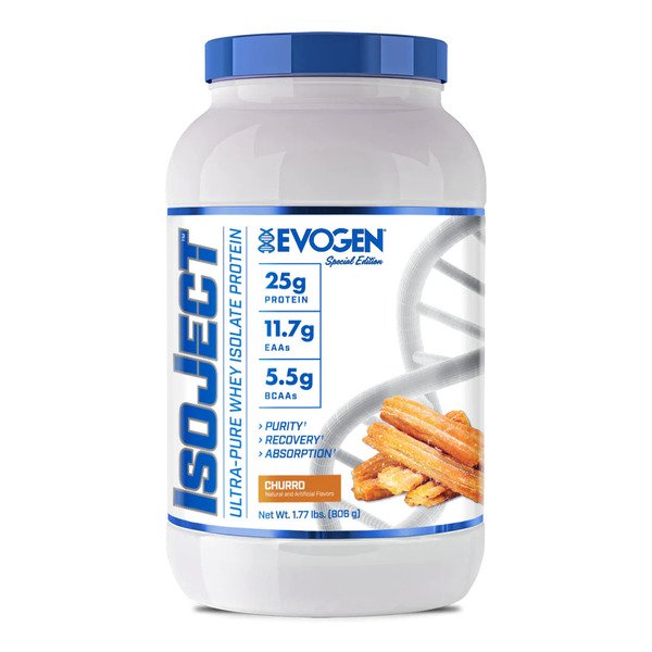 Evogen IsoJect - 806g - Churro - Sports Nutrition at MySupplementShop by Evogen