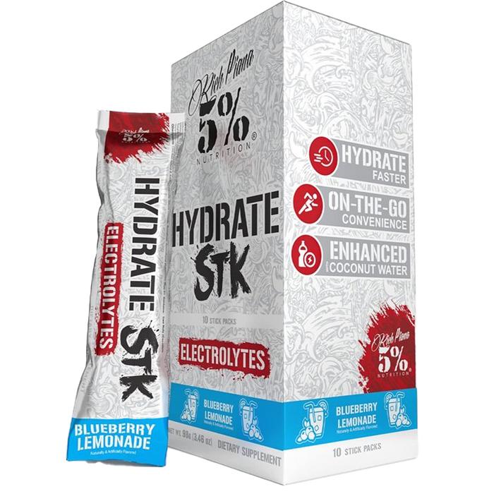 5% Nutrition Hydrate - Legendary Series Stick Packs - 10 x 9g