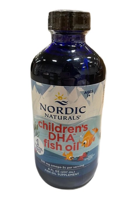 Nordic Naturals Children's DHA, 530mg Omega-3 Strawberry