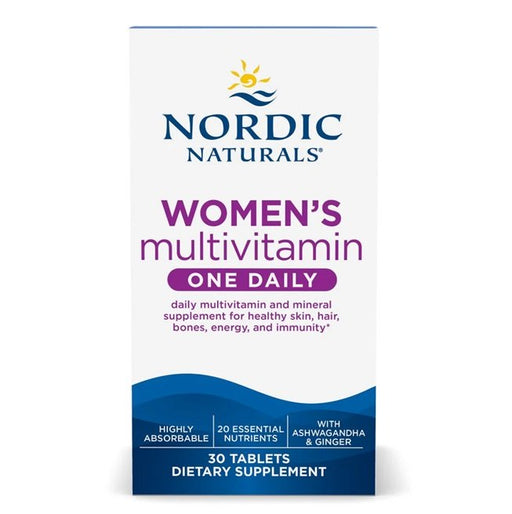 Nordic Naturals Women's Multivitamin One Daily 30 tablets - Sports Supplements at MySupplementShop by Nordic Naturals