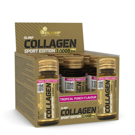 Collagen Sport Edition, Tropical Punch - 9 x 25 ml. - Default Title - Health and Wellbeing at MySupplementShop by Olimp Nutrition