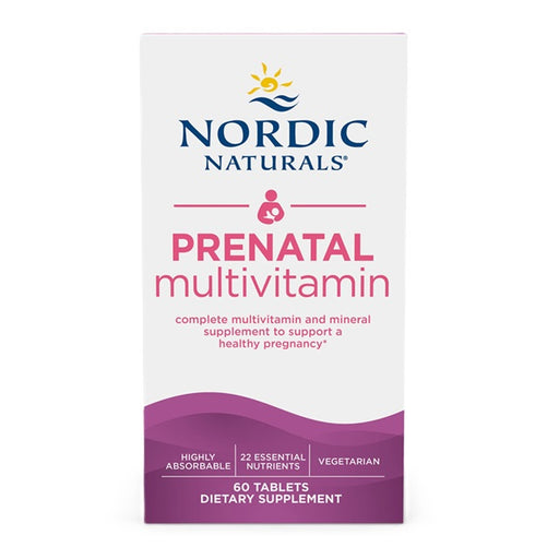 Nordic Naturals Prenatal Multivitamin - 60 tablets - Default Title - Sports Nutrition at MySupplementShop by Nordic Naturals