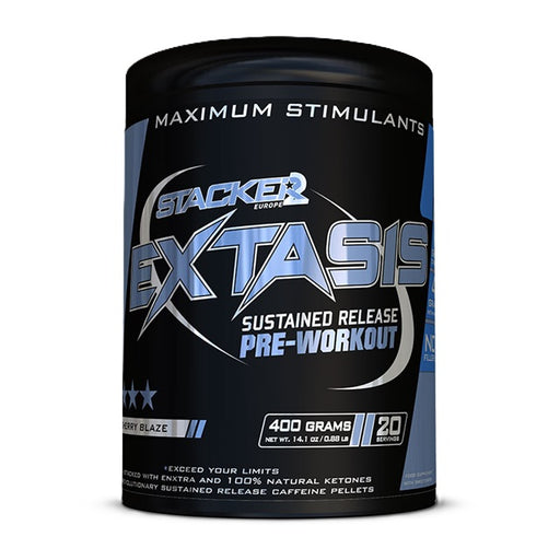 Stacker2 Europe Extasis 400g - Cherry Blaze - Vitamins & Supplements at MySupplementShop by Stacker2 Europe