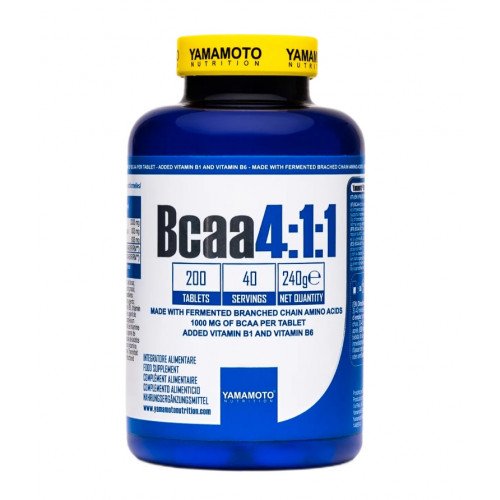 Yamamoto Nutrition BCAA 4:1:1 - 200 tablets