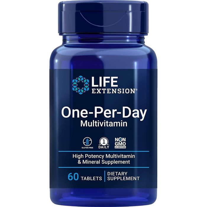 Life Extension One-Per-Day Multivitamin 60 Tablets