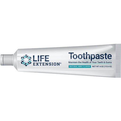 Life Extension Toothpaste Mint Flavour 4oz | Premium Supplements at MYSUPPLEMENTSHOP