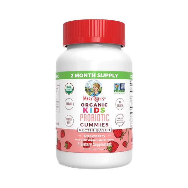 MaryRuth's Kids Probiotic 60 Gummies (Strawberry) | Premium Supplements at MYSUPPLEMENTSHOP