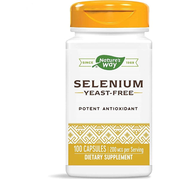 Nature's Way Selenium (Yeast-Free) 200mcg 100 Capsules | Premium Supplements at MYSUPPLEMENTSHOP