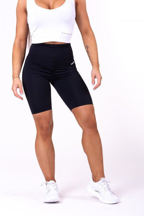 Nebbia High Waist Road Hero Biker Shorts 683 - Black